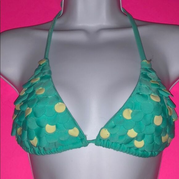 Lolli Swimwear Dots Triangle Bikini Top nwt‎ - Picture 2 of 8